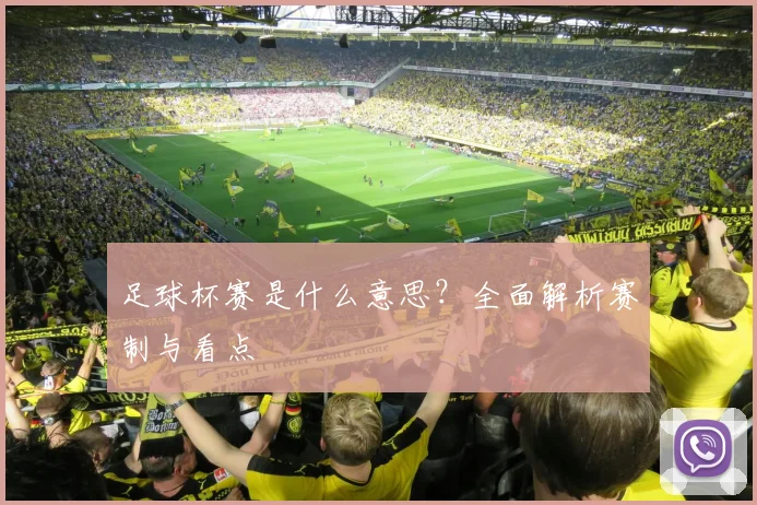 足球杯赛是什么意思？全面解析赛制与看点